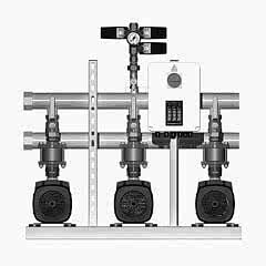 Grundfos Hydro Multi-S 2CM10-4 U4 A-B-H 99199670