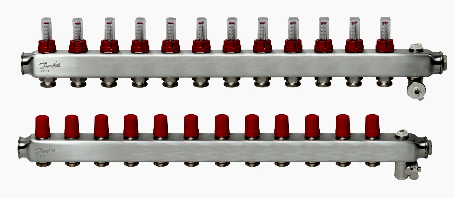 Danfoss 12’li Paslanmaz Çelik Kollektör Seti
