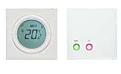 Danfoss TP 5001 RF+RX1-S LCD Ekranlı Programlanabilir Oda Termostatı Batarya Beslemeli 5-35°C