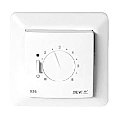 DEVIreg 530  Duvara monte edilebilir, 5-45°C, 15 A, zemin sensörlü termostat