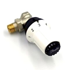Danfoss Yatay Köşe Tip Termostatik Radyatör Vanası