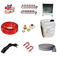 40m2 Danfoss Yerden Isıtma Paketi