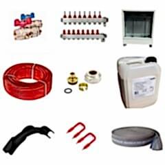 100m2 Danfoss Yerden Isıtma Paketi