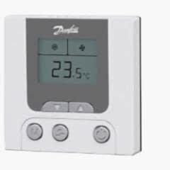 Danfoss REPI-2 LCD Ekranlı Haftalık Programlanabilir İki Borulu Fan Coil Termostatı